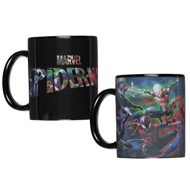 Spiderman Multi-Character Heat Reactive Color Changing Tea Coffee Mug Cup