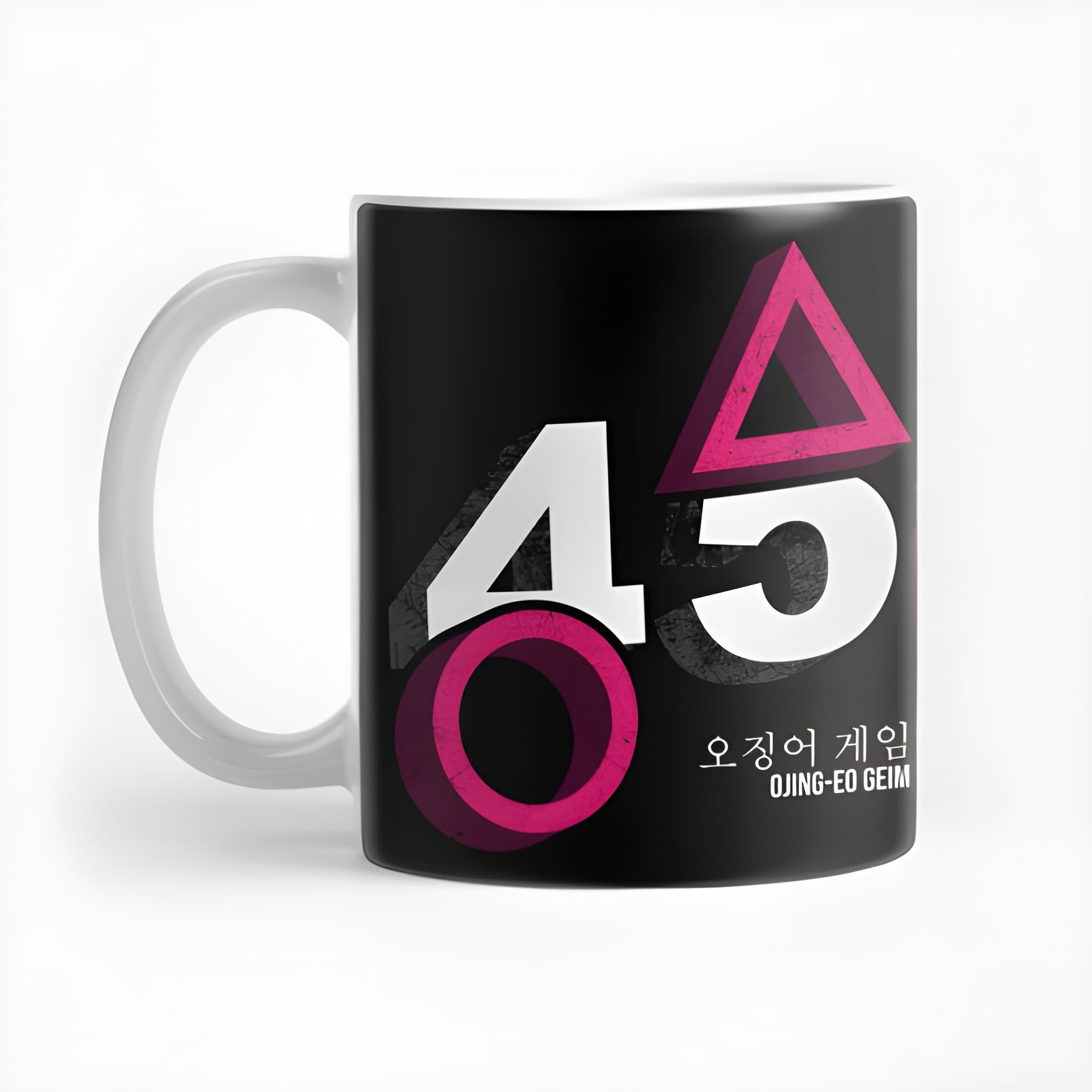 Squid Game - Symbol and Numbers 456 Mug