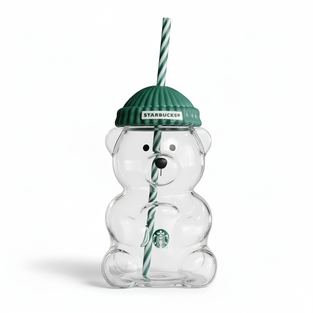 Starbies Teddy Bear Coffee Cup