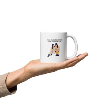 Self Awareness Quote Mug Daily Reminder For Growth And Boundaries - Inspire Cups
