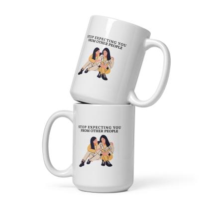 Self Awareness Quote Mug Daily Reminder For Growth And Boundaries - Inspire Cups