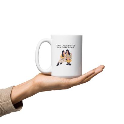 Self Awareness Quote Mug Daily Reminder For Growth And Boundaries - Inspire Cups