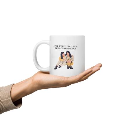 Self Awareness Quote Mug Daily Reminder For Growth And Boundaries - Inspire Cups