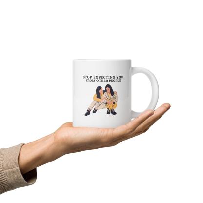 Self Awareness Quote Mug Daily Reminder For Growth And Boundaries - Inspire Cups