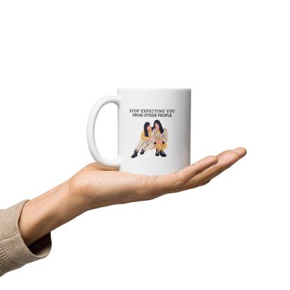 Self Awareness Quote Mug Daily Reminder For Growth And Boundaries - Inspire Cups