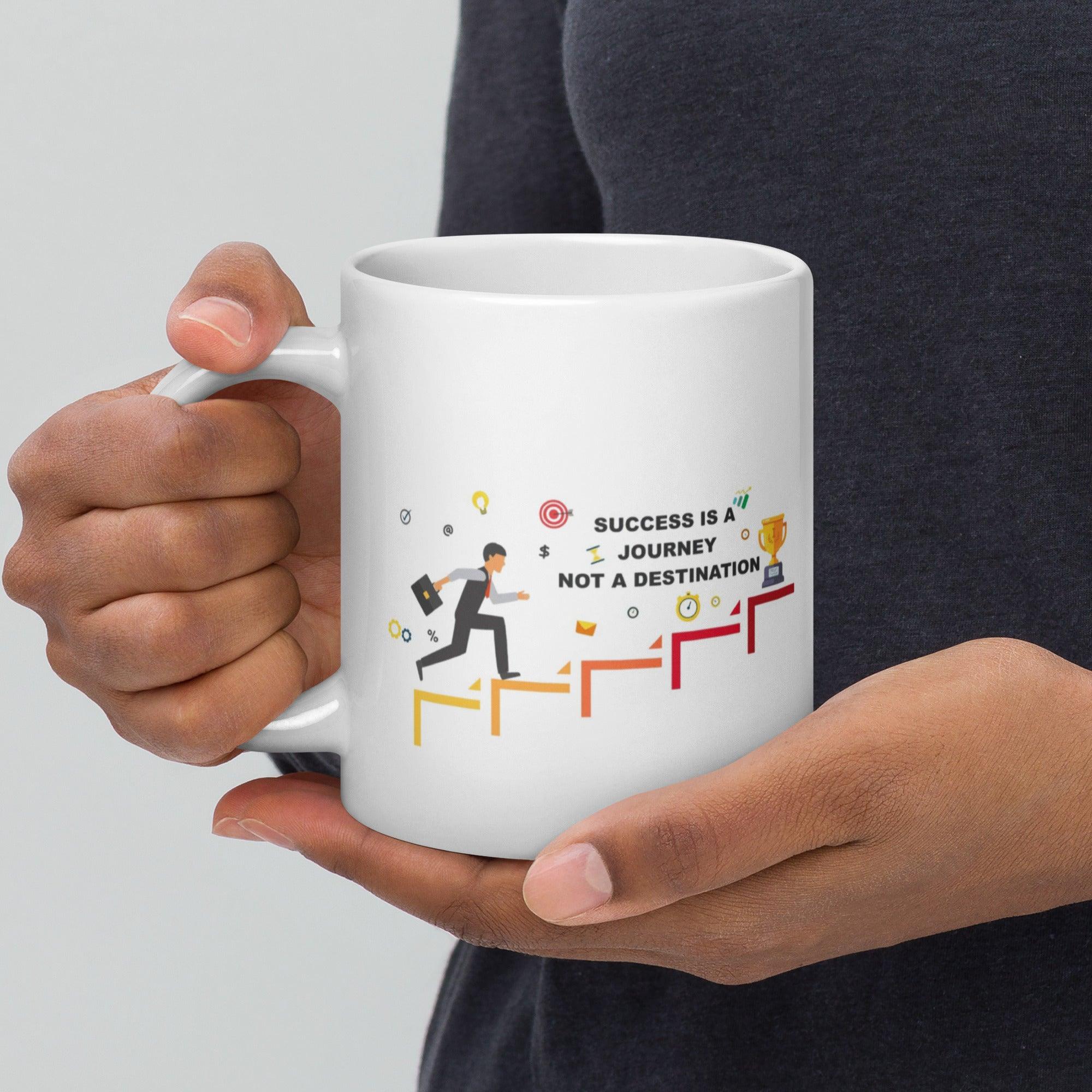 Success Journey Message Mug - Inspire Cups