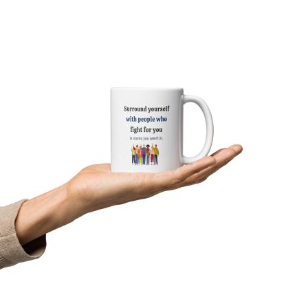 Support Circle Message Mug - Inspire Cups
