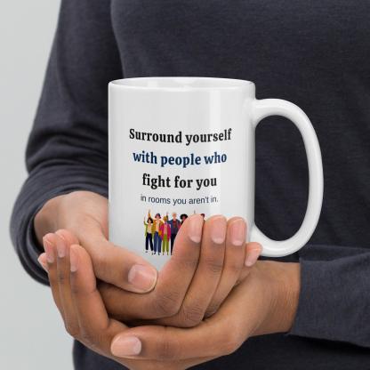 Support Circle Message Mug - Inspire Cups