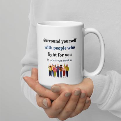 Support Circle Message Mug - Inspire Cups