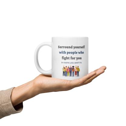 Support Circle Message Mug - Inspire Cups
