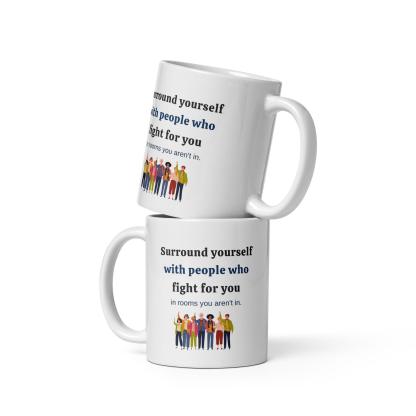 Support Circle Message Mug - Inspire Cups