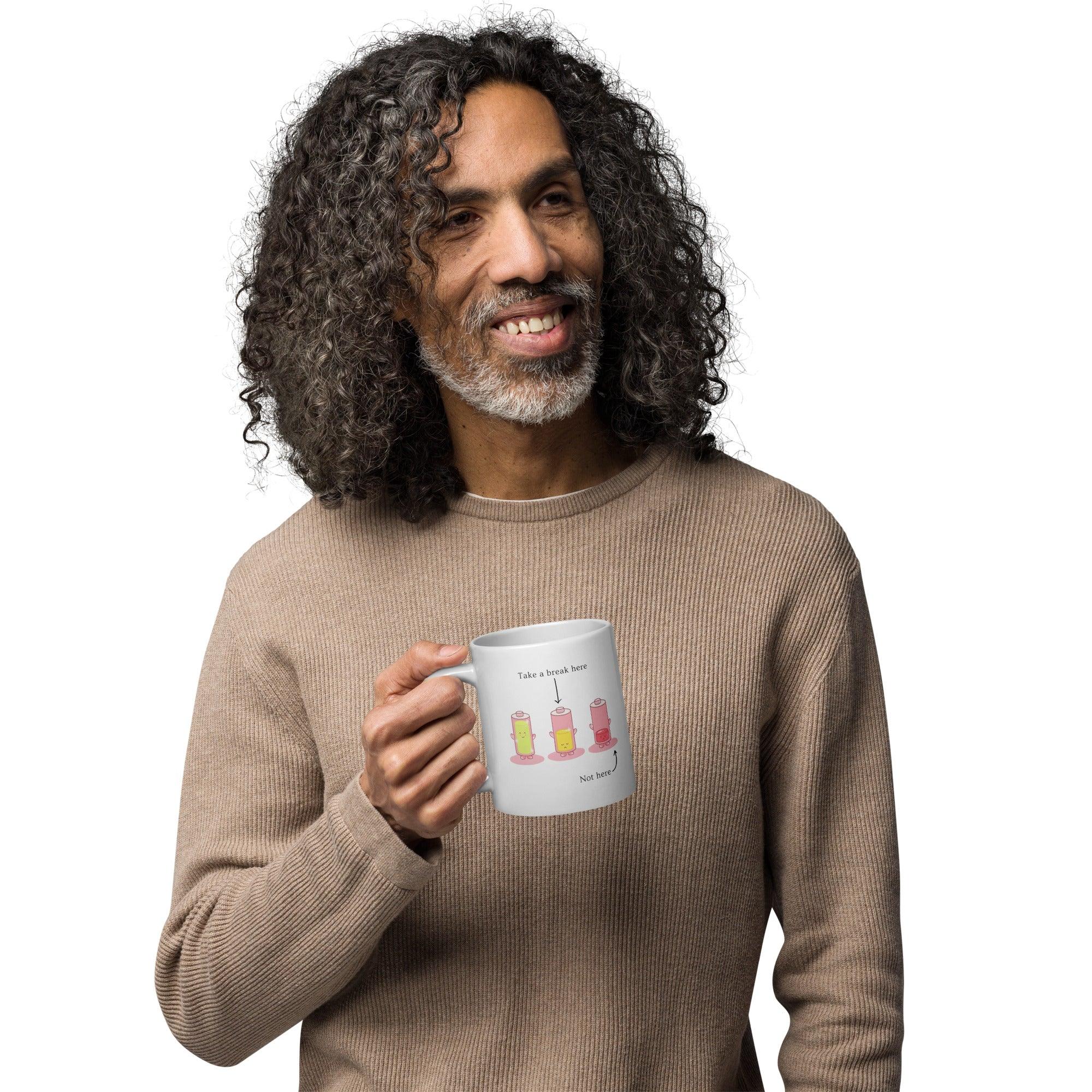 Take A Break Mug – Mindful Ceramic Gift for Daily Relaxation - Inspire Cups