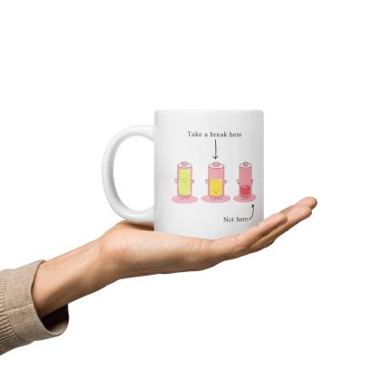 Take A Break Mug – Mindful Ceramic Gift for Daily Relaxation - Inspire Cups