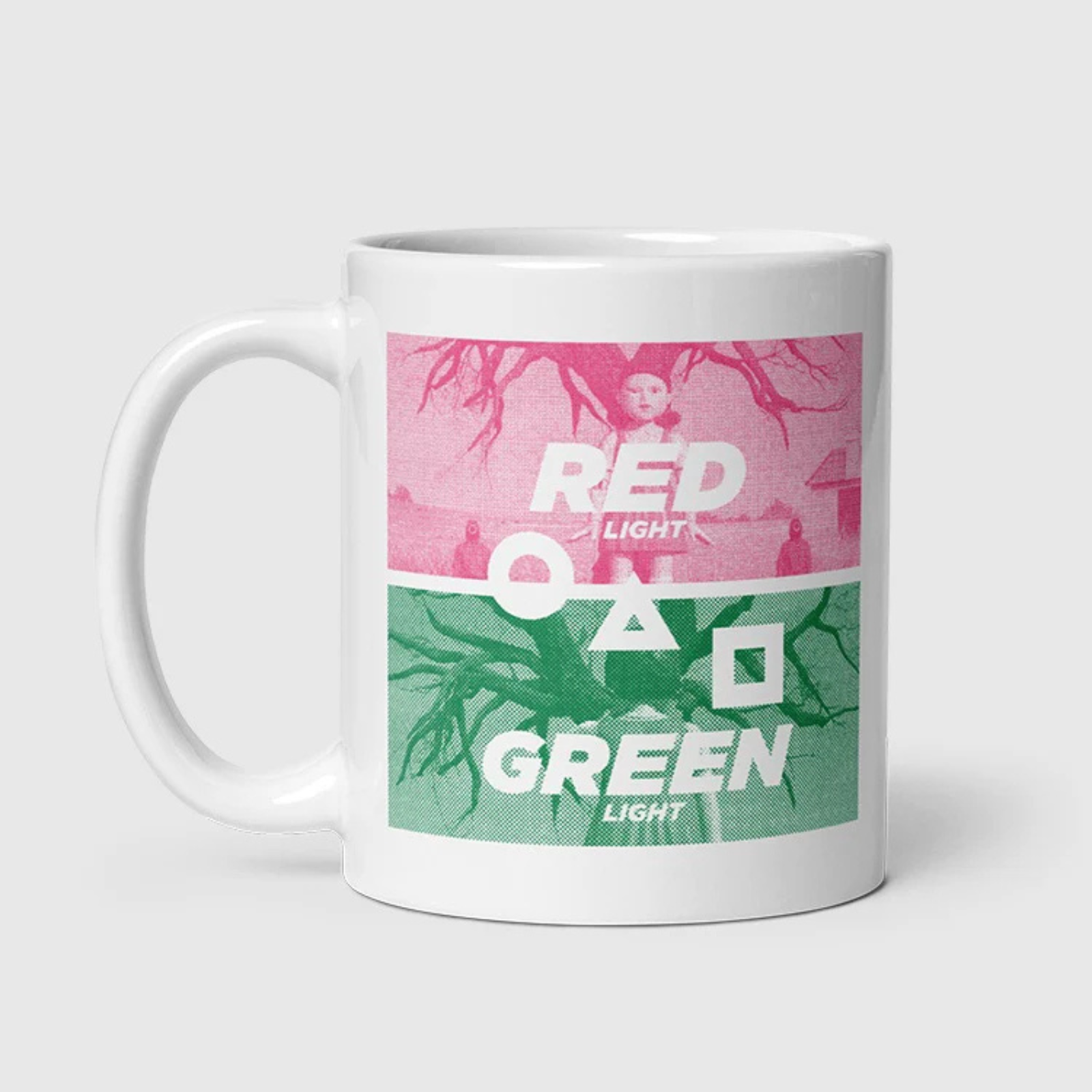 Squid Game Red Light Green Light Mug