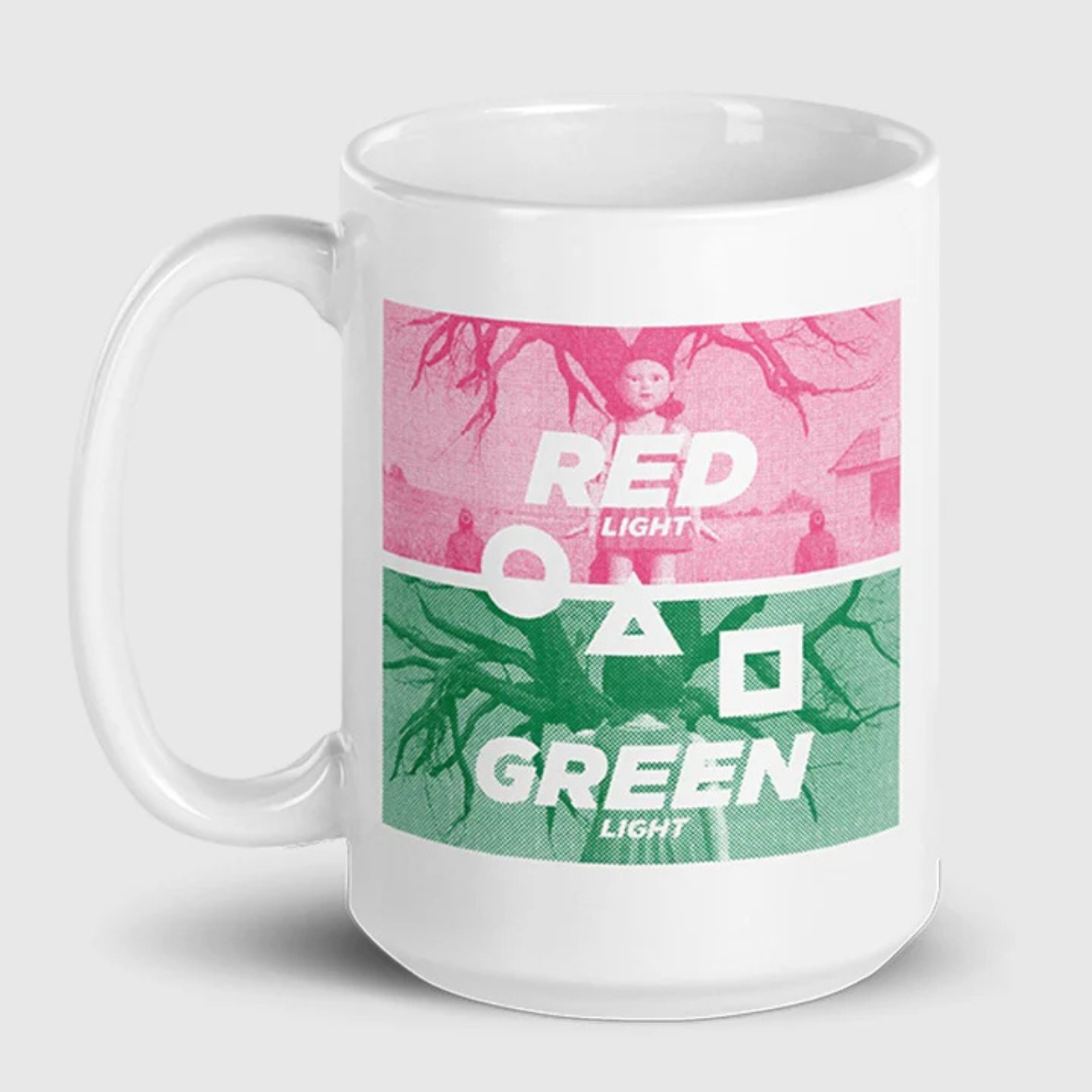 Squid Game Red Light Green Light Mug