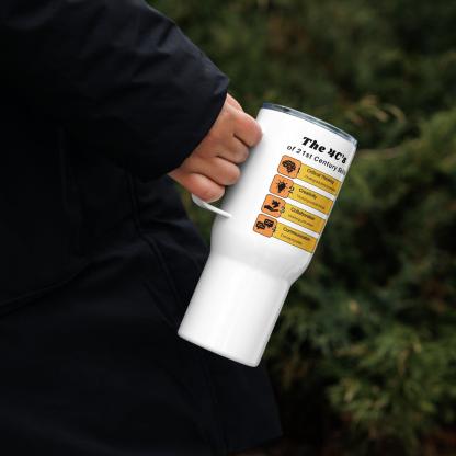 21st Century Skills Mug – 4Cs Educational Travel Cup - Inspire Cups