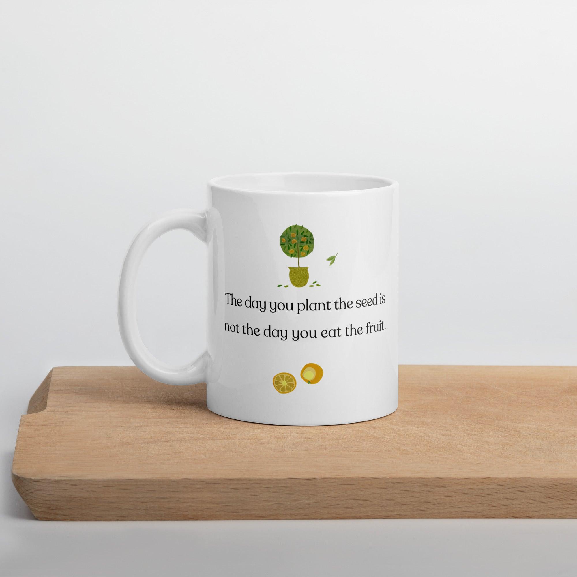 Delayed Gratification Quote Mug - Inspire Cups
