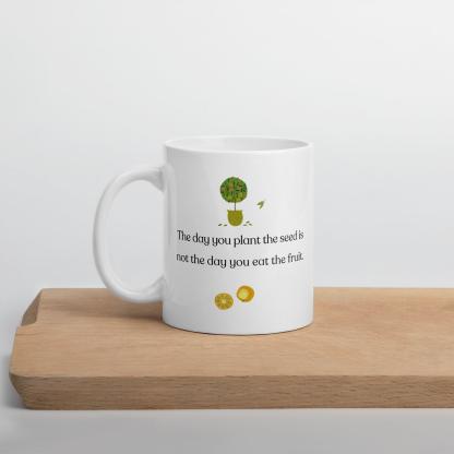 Delayed Gratification Quote Mug - Inspire Cups