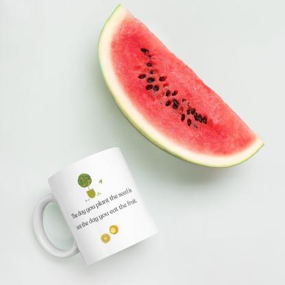 Delayed Gratification Quote Mug - Inspire Cups