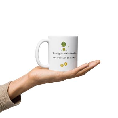Delayed Gratification Quote Mug - Inspire Cups