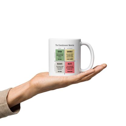 Eisenhower Matrix Productivity Mug - Inspire Cups