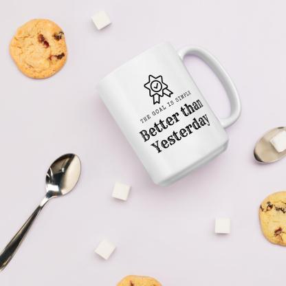 Daily Progress Coffee Mug - Inspire Cups
