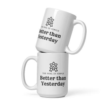 Daily Progress Coffee Mug - Inspire Cups