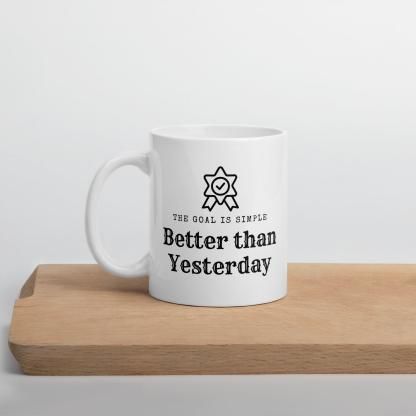 Daily Progress Coffee Mug - Inspire Cups