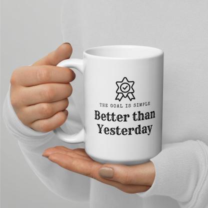 Daily Progress Coffee Mug - Inspire Cups