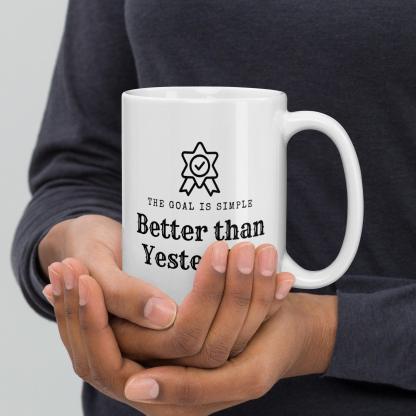 Daily Progress Coffee Mug - Inspire Cups