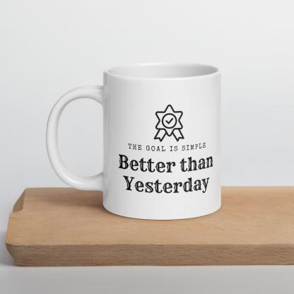Daily Progress Coffee Mug - Inspire Cups