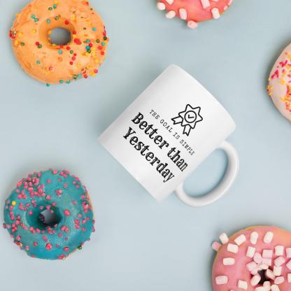 Daily Progress Coffee Mug - Inspire Cups