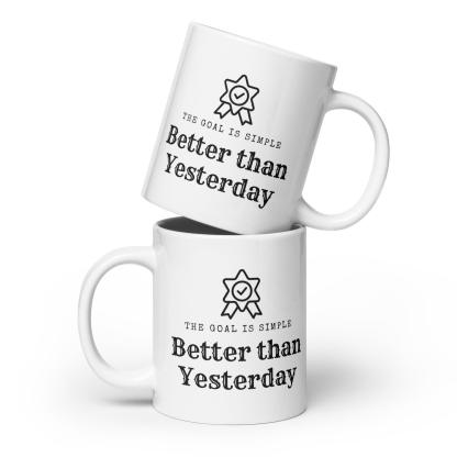 Daily Progress Coffee Mug - Inspire Cups