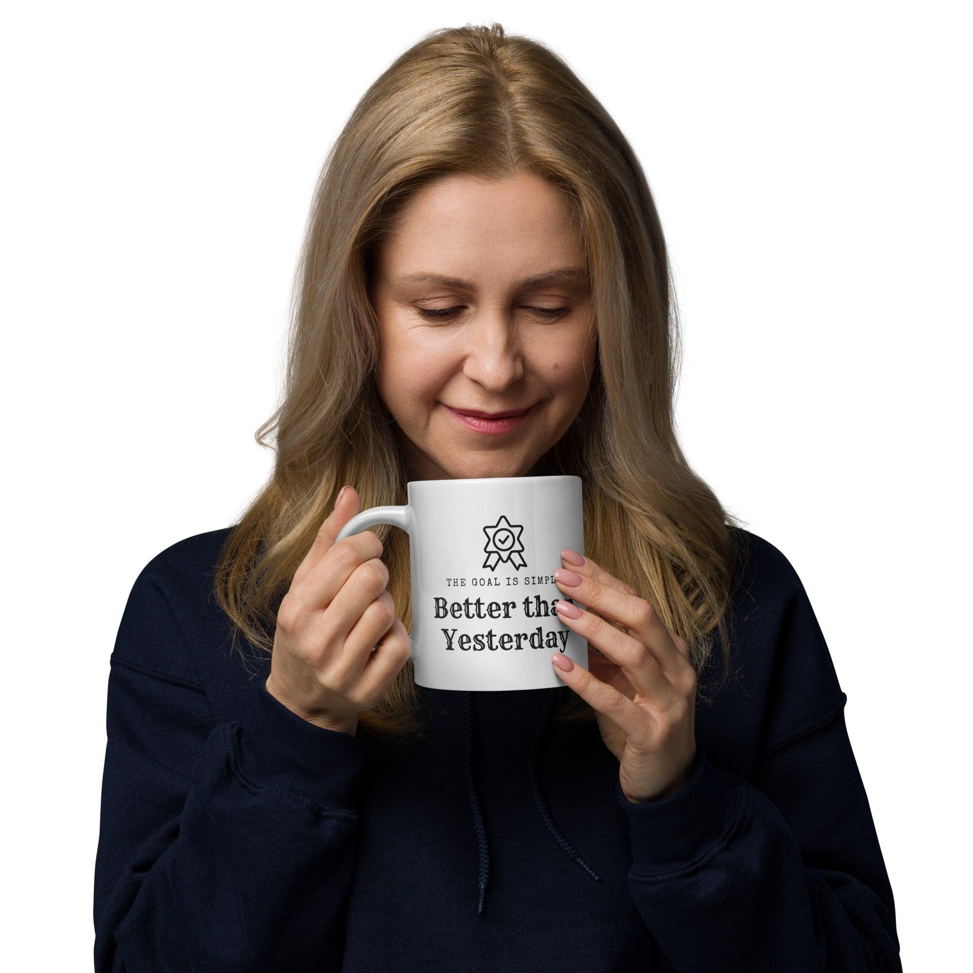 Daily Progress Coffee Mug - Inspire Cups