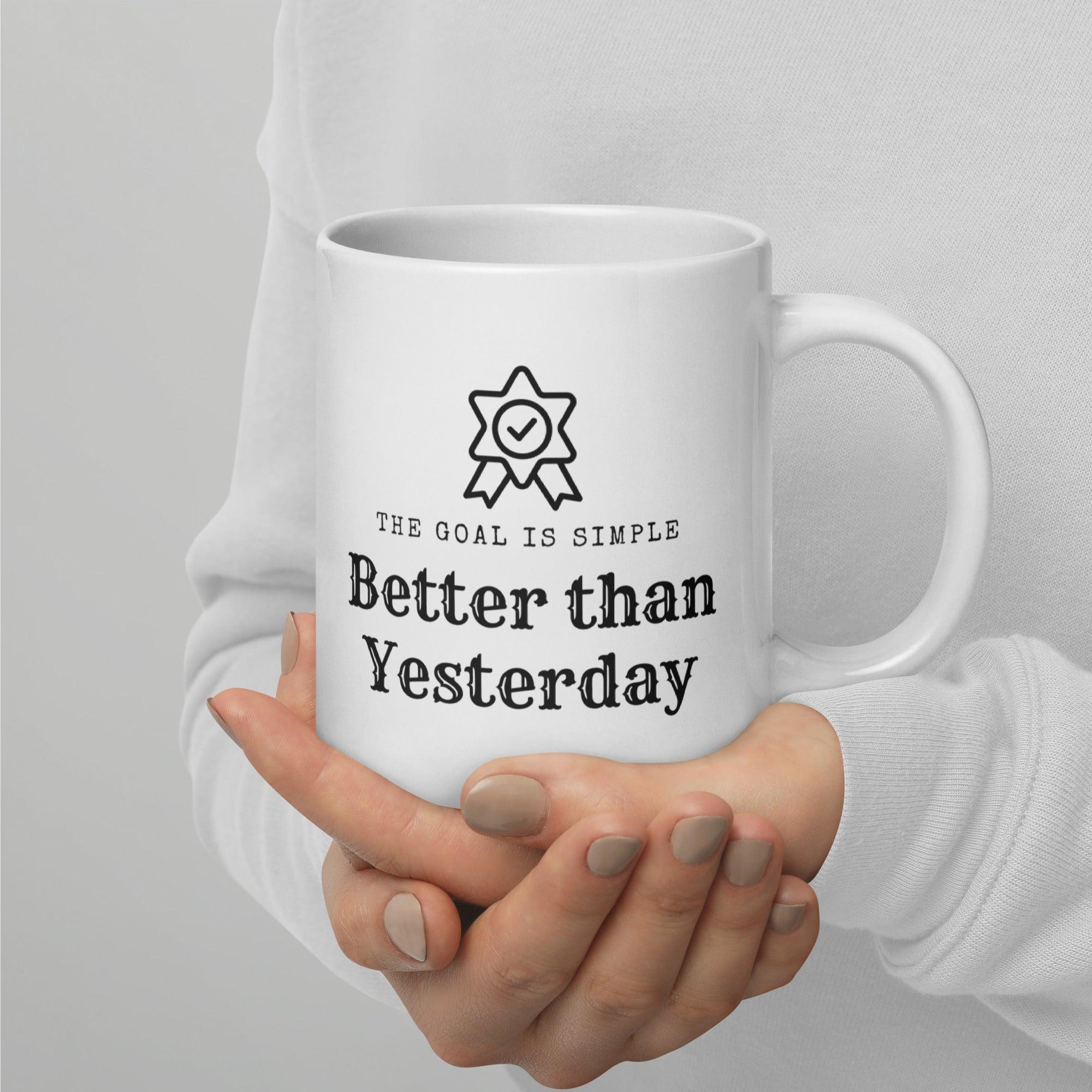 Daily Progress Coffee Mug - Inspire Cups