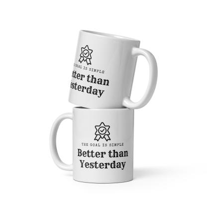 Daily Progress Coffee Mug - Inspire Cups