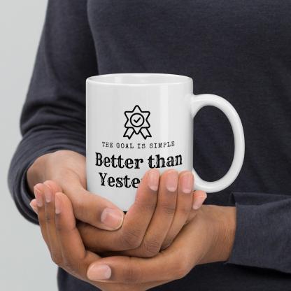 Daily Progress Coffee Mug - Inspire Cups