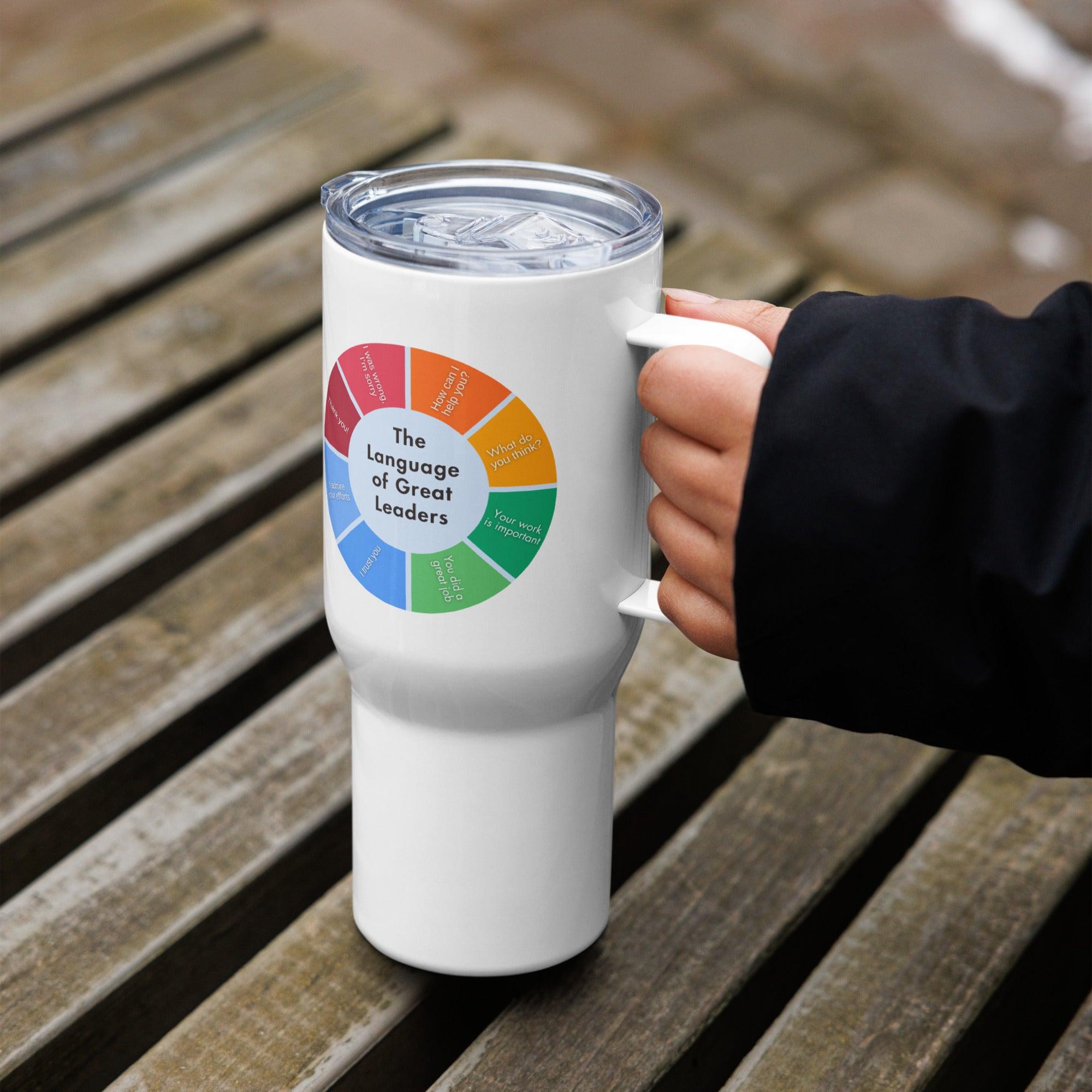 Great Leaders Printed Travel Mugs With Stainless Steel Body - Inspire Cups