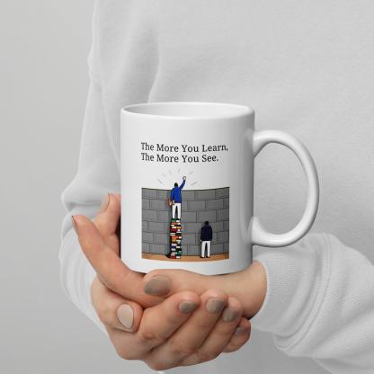 Lifelong learning ceramic mug - Inspire Cups