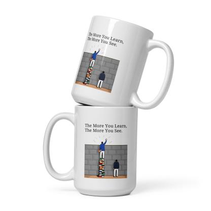 Lifelong learning ceramic mug - Inspire Cups