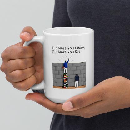 Lifelong learning ceramic mug - Inspire Cups