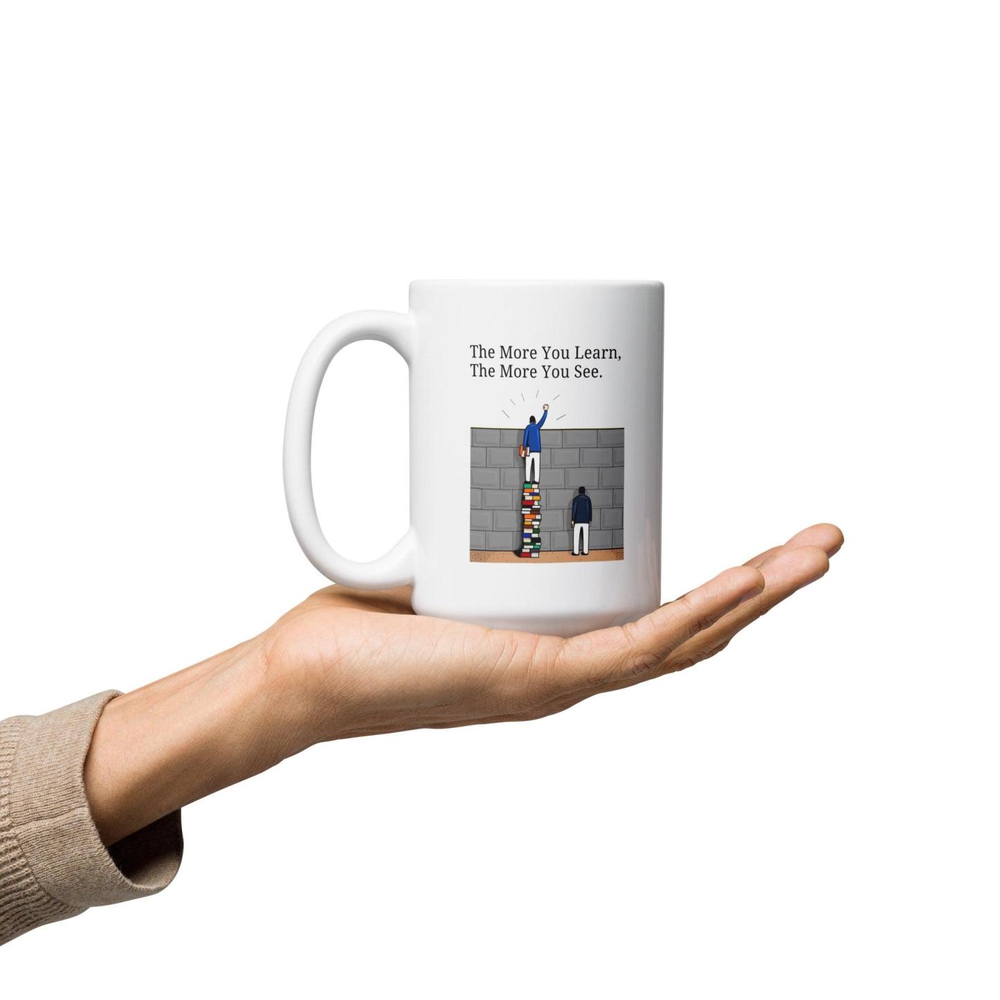 Lifelong learning ceramic mug - Inspire Cups