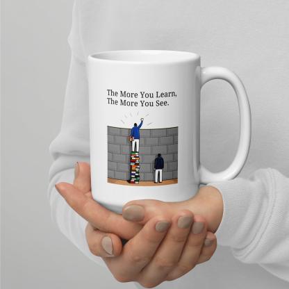 Lifelong learning ceramic mug - Inspire Cups