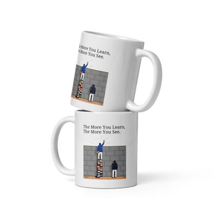 Lifelong learning ceramic mug - Inspire Cups