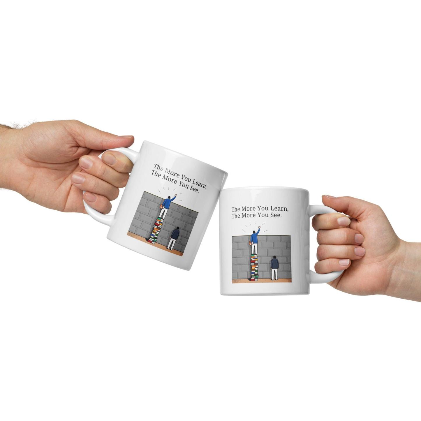 Lifelong learning ceramic mug - Inspire Cups