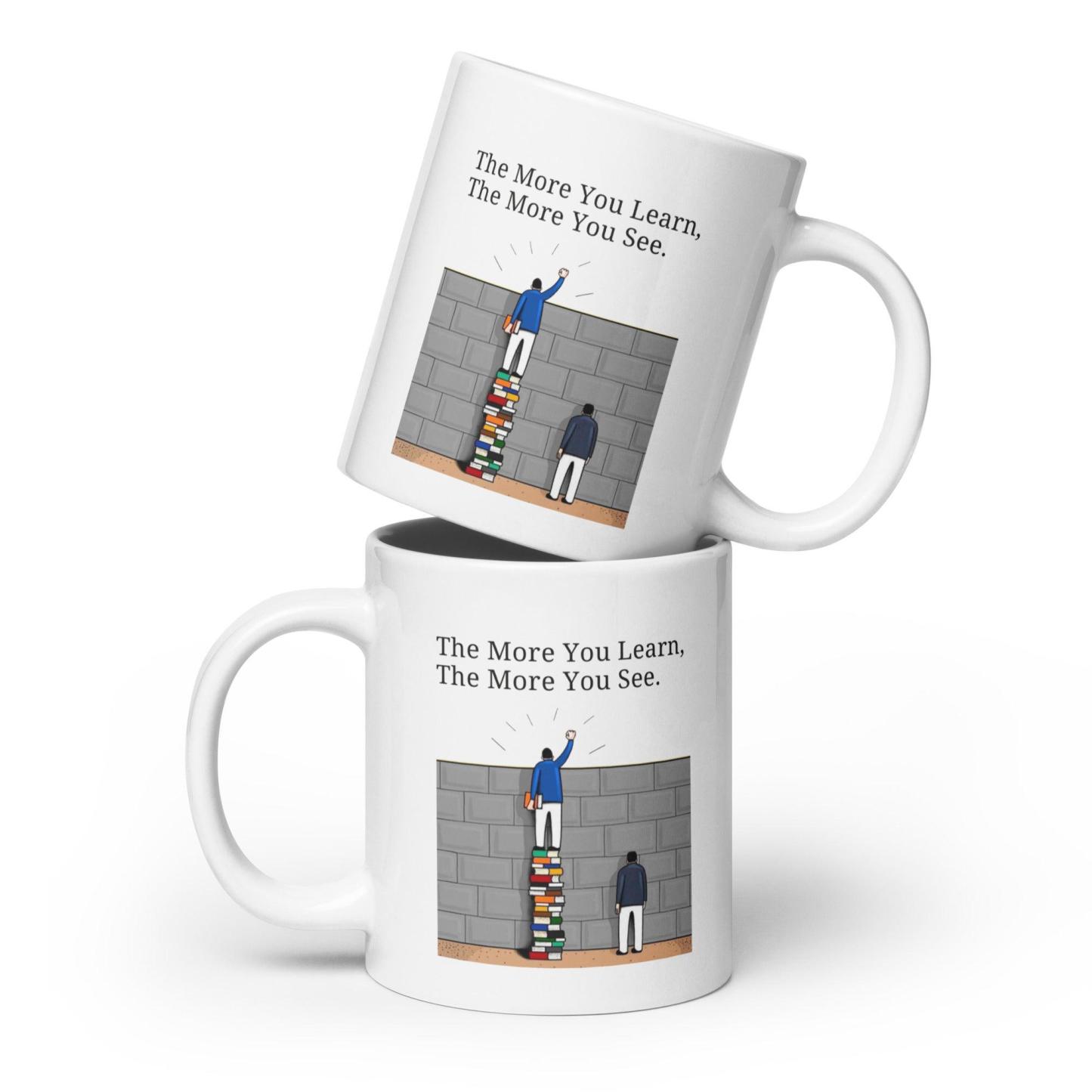 Lifelong learning ceramic mug - Inspire Cups