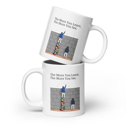 Lifelong learning ceramic mug - Inspire Cups