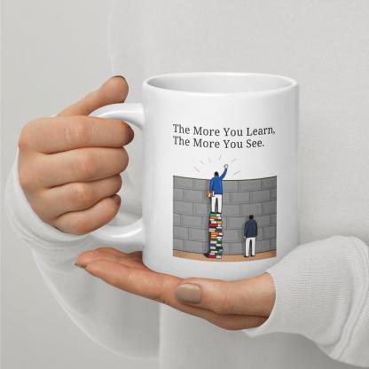 Lifelong learning ceramic mug - Inspire Cups
