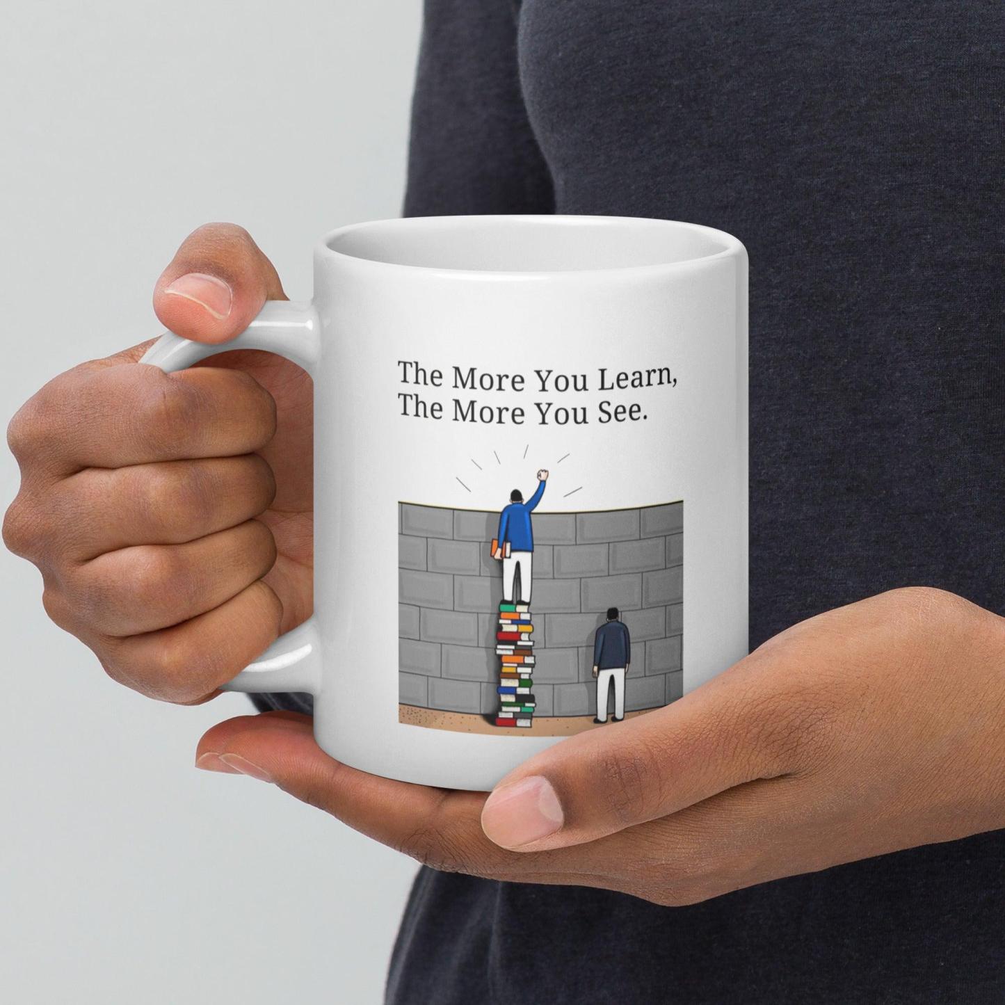 Lifelong learning ceramic mug - Inspire Cups