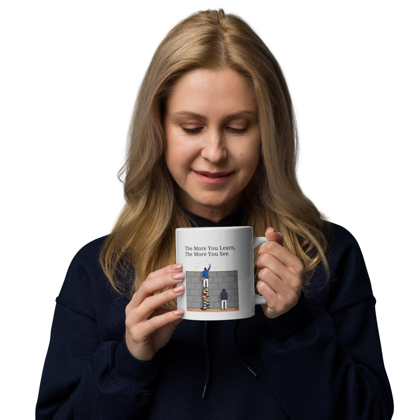 Lifelong learning ceramic mug - Inspire Cups